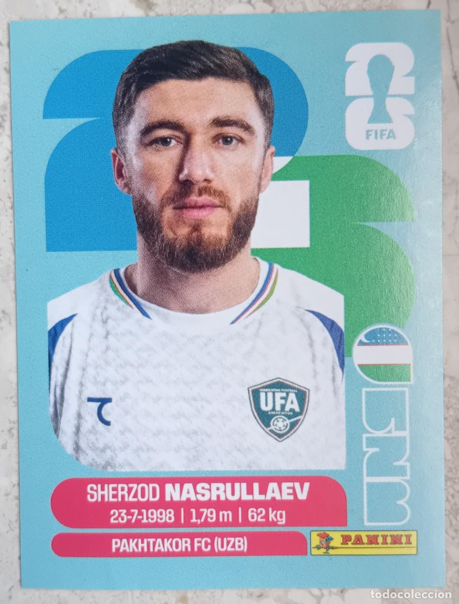 Cromos de f&uacute;tbol: Figurina Panini 2026 Cromo World Cup Usa Mundial 2026 Sherzod Nasrullaev Uzbekistan n UZB 4