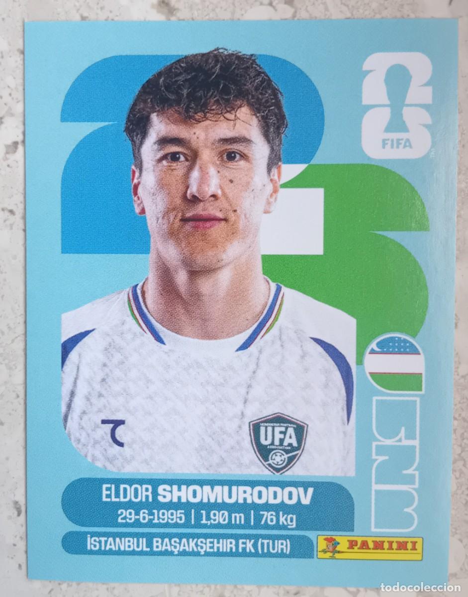 Cromos de f&uacute;tbol: Figurina Panini 2026 Cromo World Cup Usa Mundial 2026 Eldor Shomurodov Uzbekistan n UZB 16