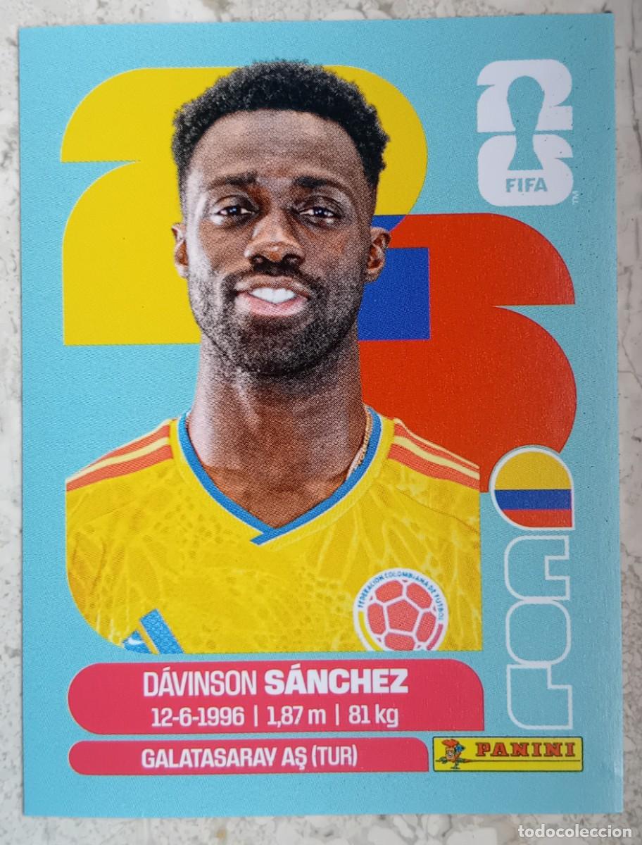 Cromos de f&uacute;tbol: Figurina Panini 2026 Cromo World Cup Usa Mundial 2026 D&aacute;vinson Sanchez Colombia n COL 4