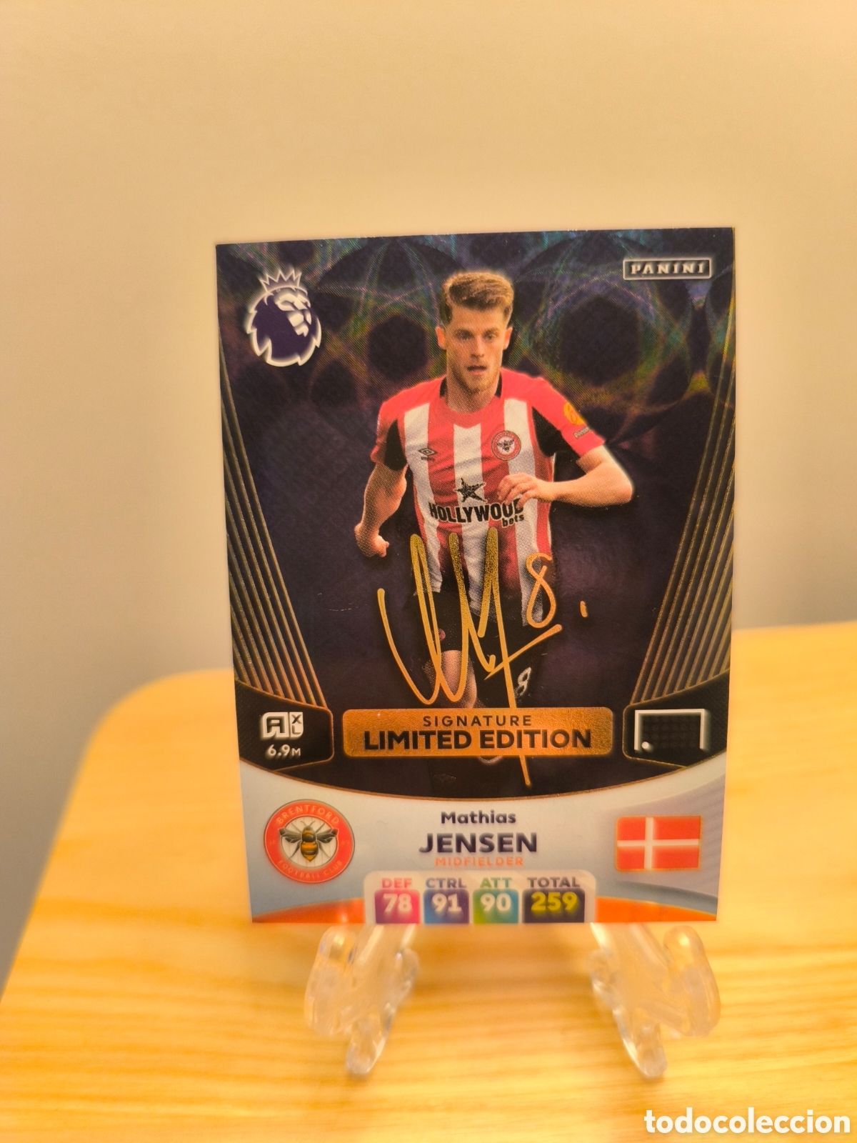 Cromos de Futebol: Jensen Signature Limited Edition Premier League