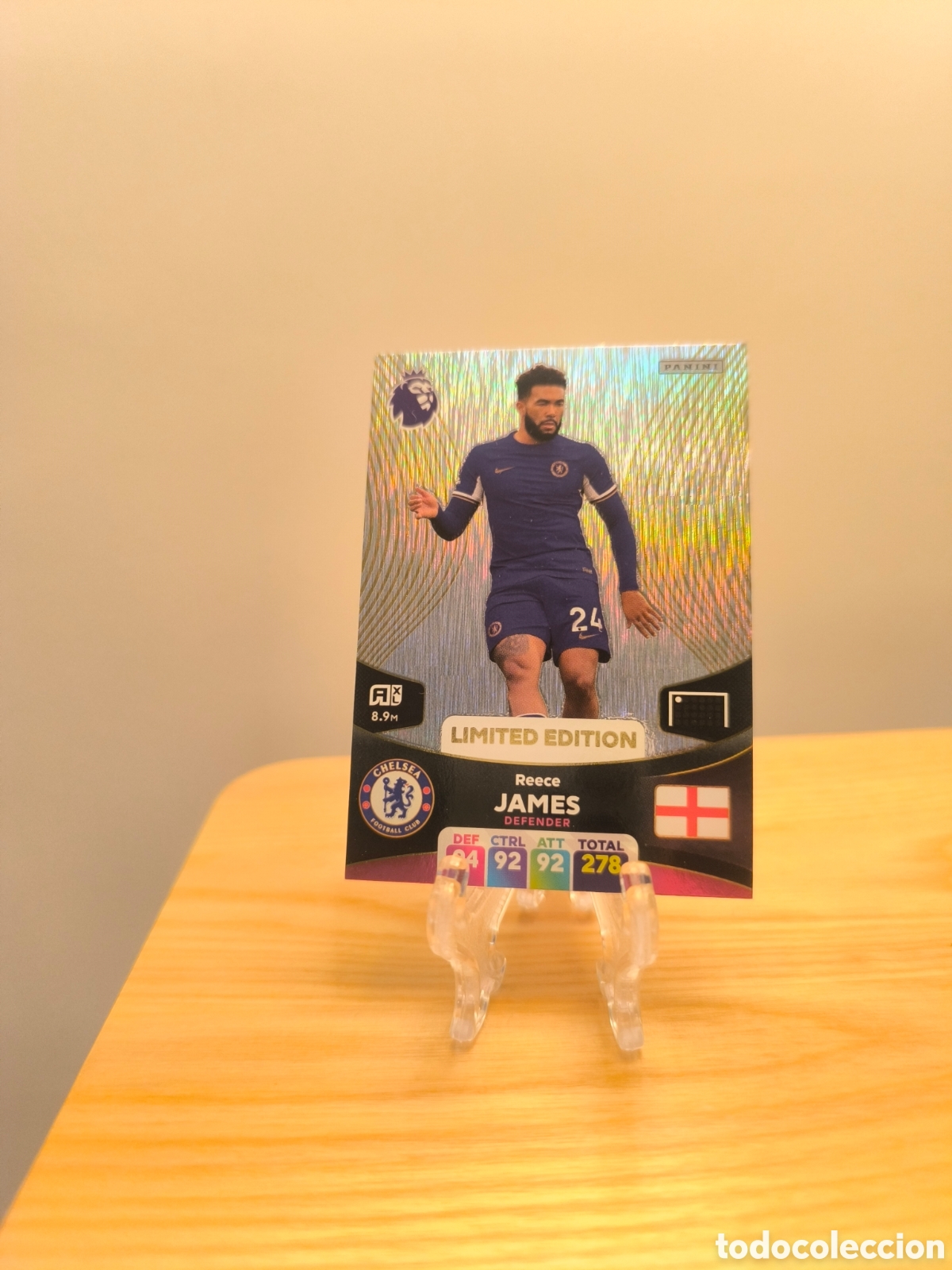 Cromos de f&uacute;tbol: Reece James Limited Edition Premier League Chelsea