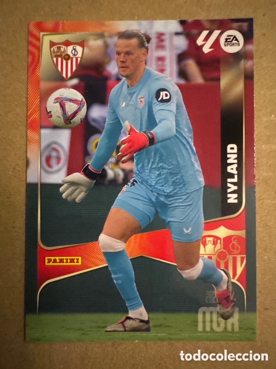 Cromos de f&uacute;tbol: # 326 Nyland Sevilla Megacracks 25 26 2025 2026 MGK