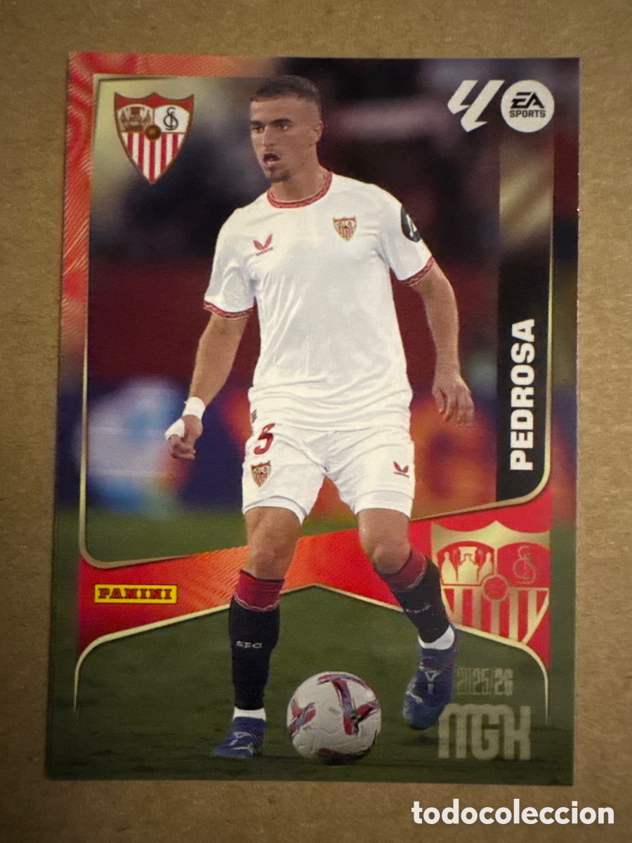 Cromos de f&uacute;tbol: # 333 Pedrosa Sevilla Megacracks 25 26 2025 2026 MGK