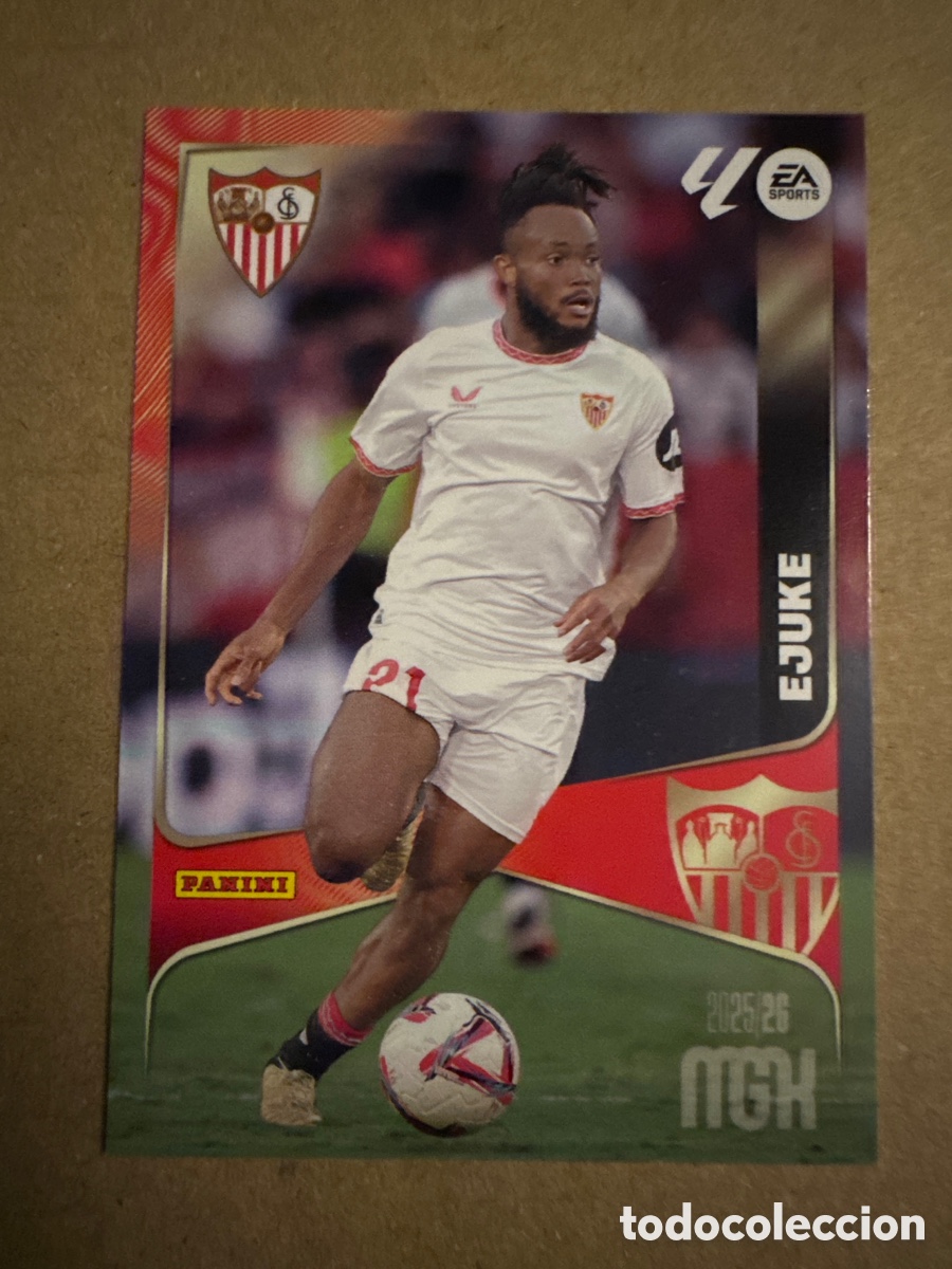 Cromos de f&uacute;tbol: # 339 Ejuke Sevilla Megacracks 25 26 2025 2026 MGK