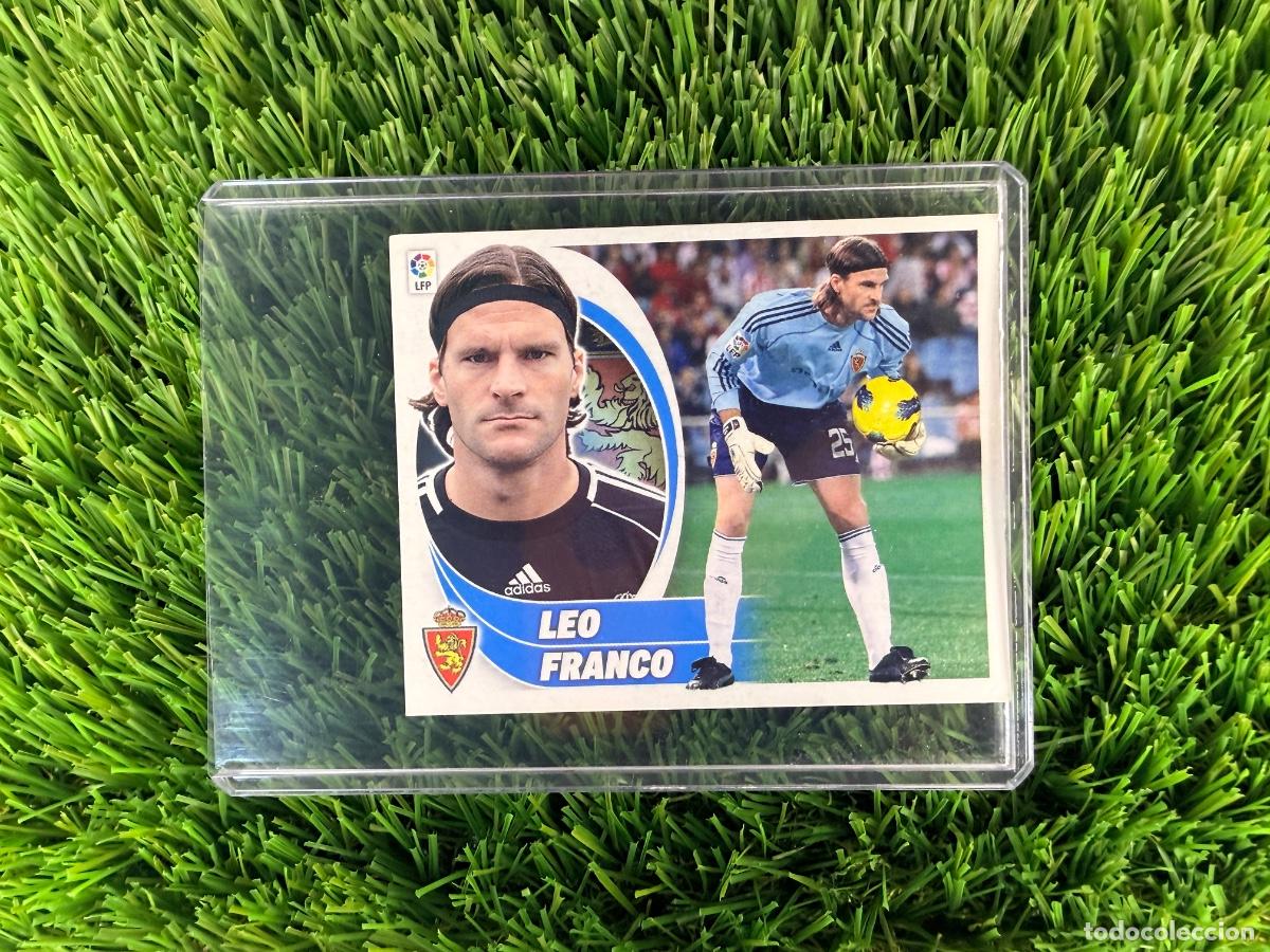 Cromos de f&uacute;tbol: N&ordm; 2 Leo Franco R Zaragoza Liga Este 12 13