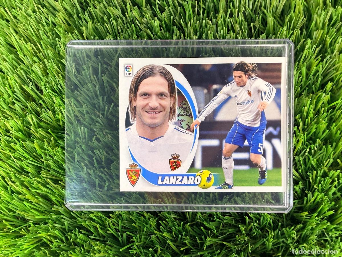 Cromos de f&uacute;tbol: N&ordm; 4 Lanzaro R Zaragoza Liga Este 12 13