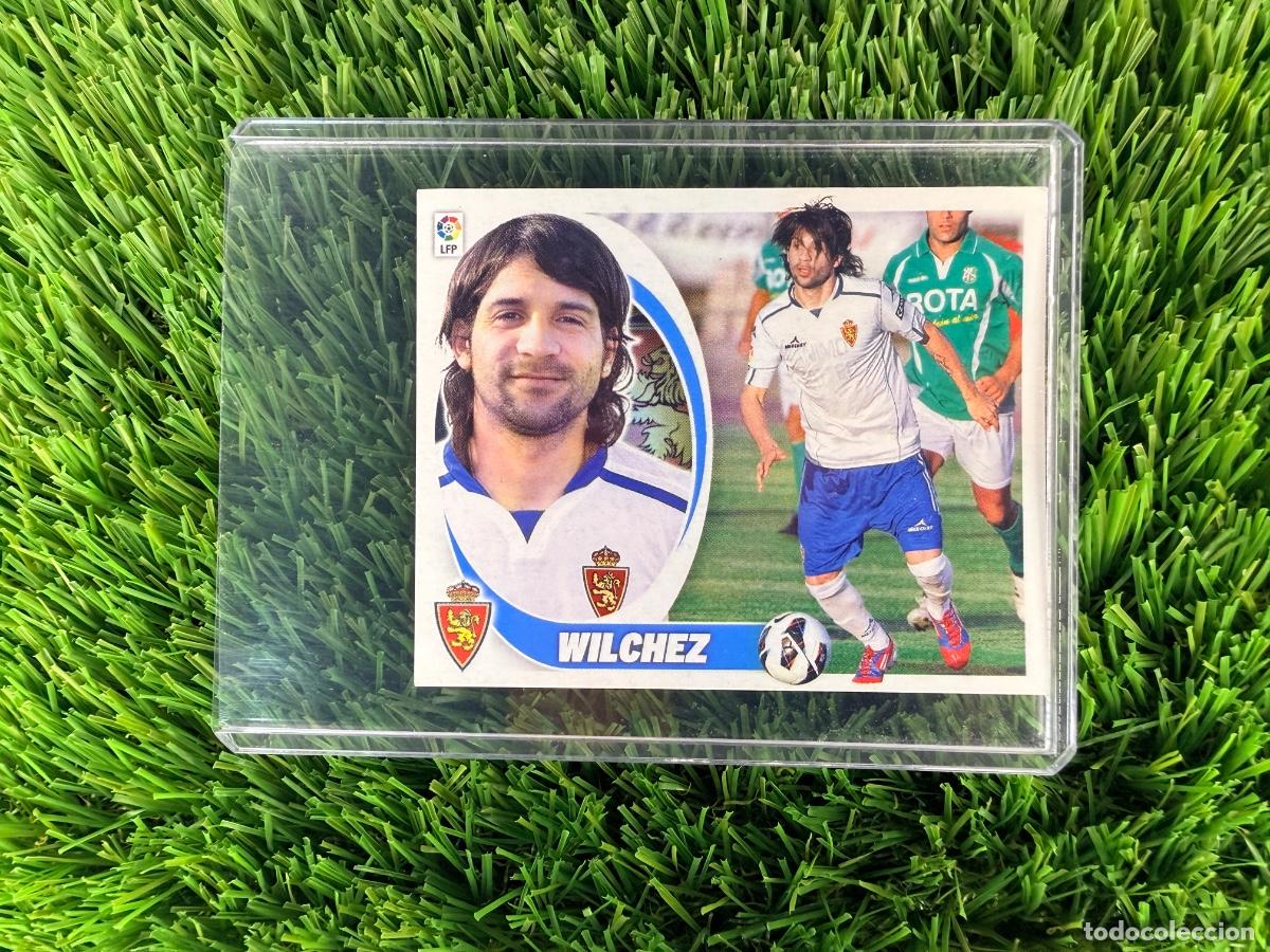 Cromos de f&uacute;tbol: N&ordm; 11 Wilchez R Zaragoza Liga Este 12 13