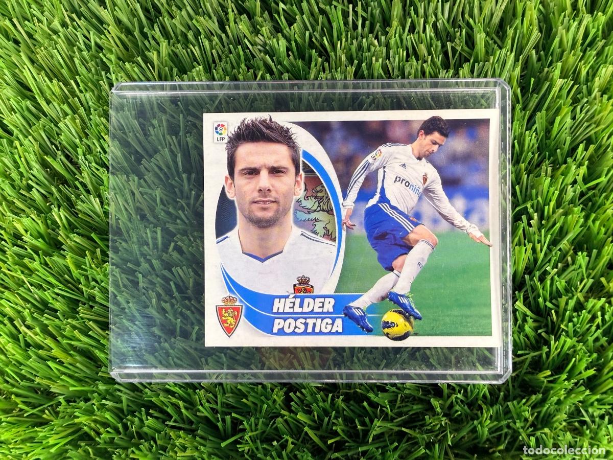 Cromos de f&uacute;tbol: N&ordm; 15 H&eacute;lder Postiga R Zaragoza Liga Este 12 13