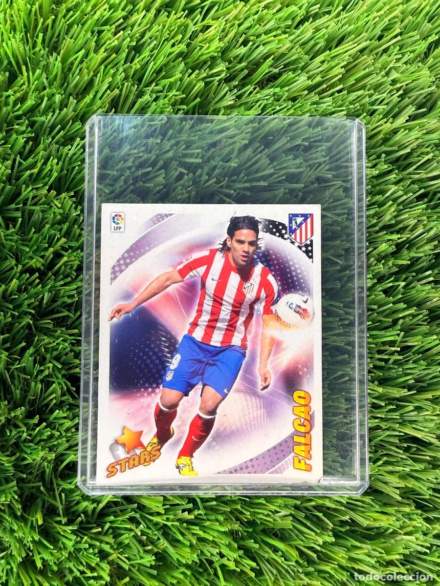 Cromos de f&uacute;tbol: N&ordm; 5 Falcao Stars Atl&eacute;tico de Madrid Liga Este 12 13