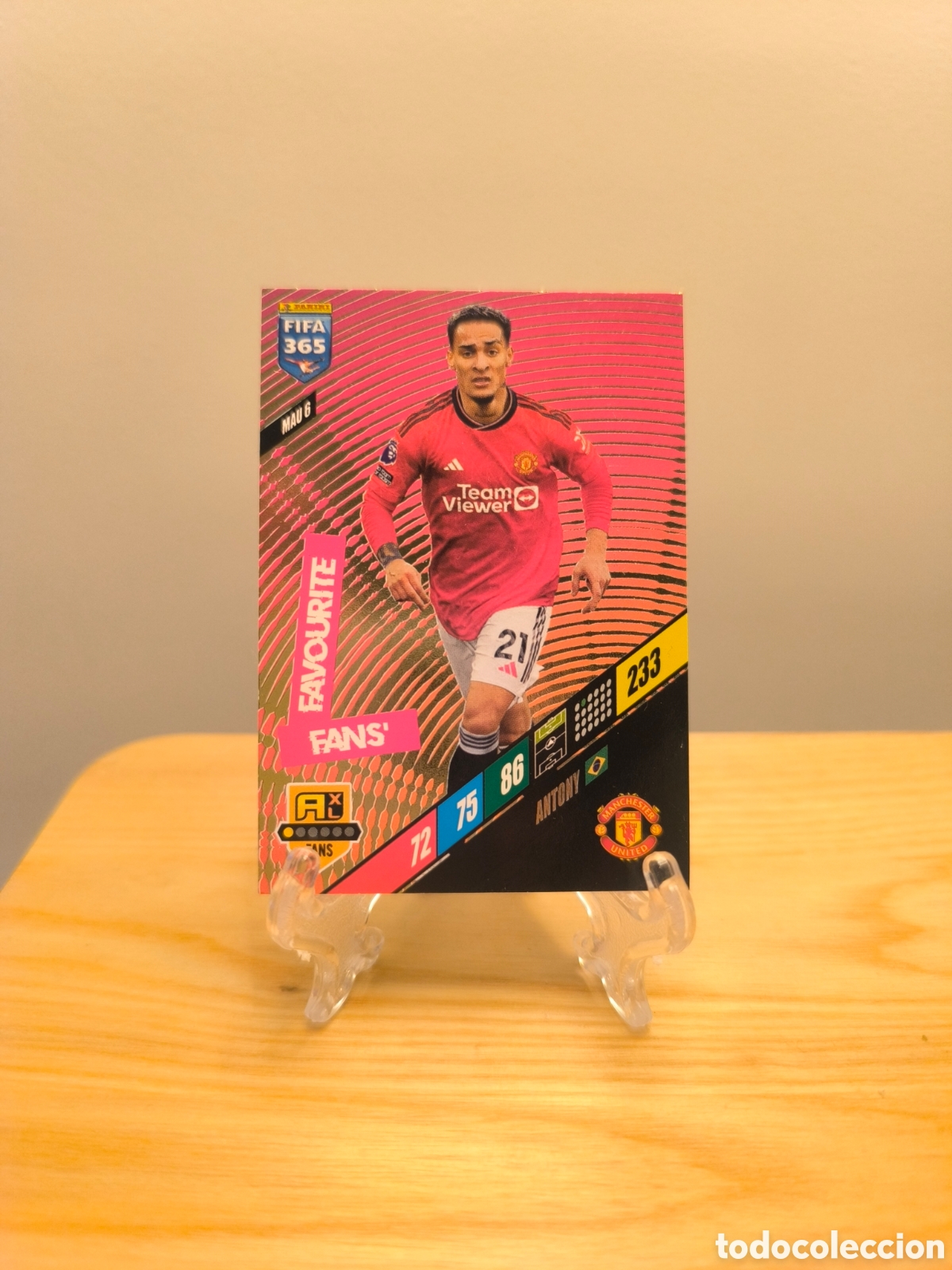 Figurine di Calcio: Antony Adrenalyn XL fifa 365 Manchester United
