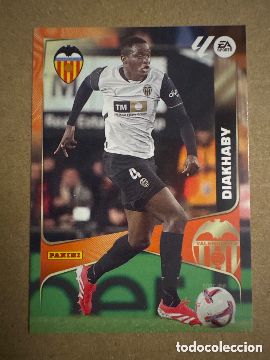 Cromos de f&uacute;tbol: # 349 Diakhaby Valencia Megacracks 25 26 2025 2026 MGK