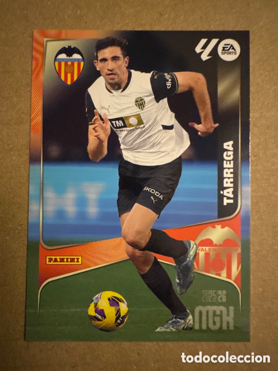 Cromos de f&uacute;tbol: # 350 T&aacute;rrega Valencia Megacracks 25 26 2025 2026 MGK