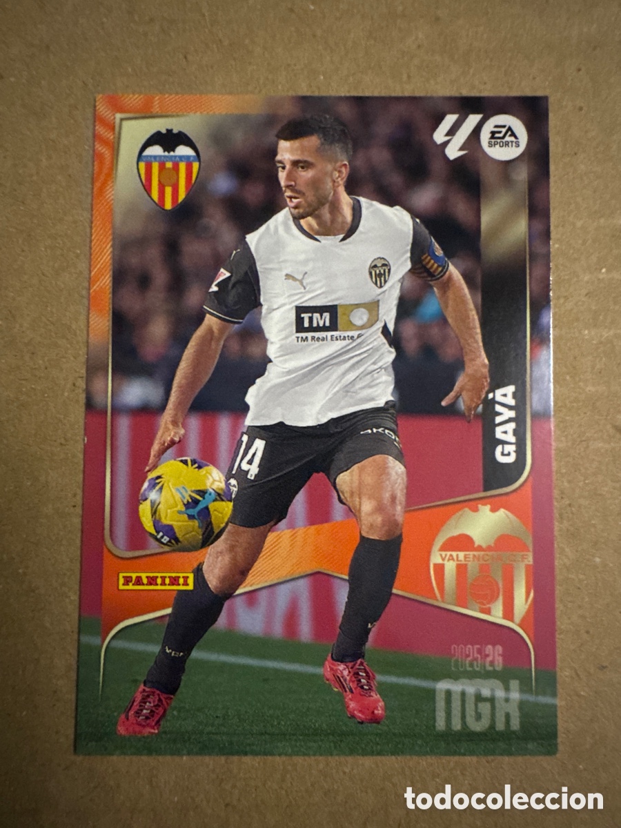 Cromos de f&uacute;tbol: # 351 Gay&aacute; Valencia Megacracks 25 26 2025 2026 MGK