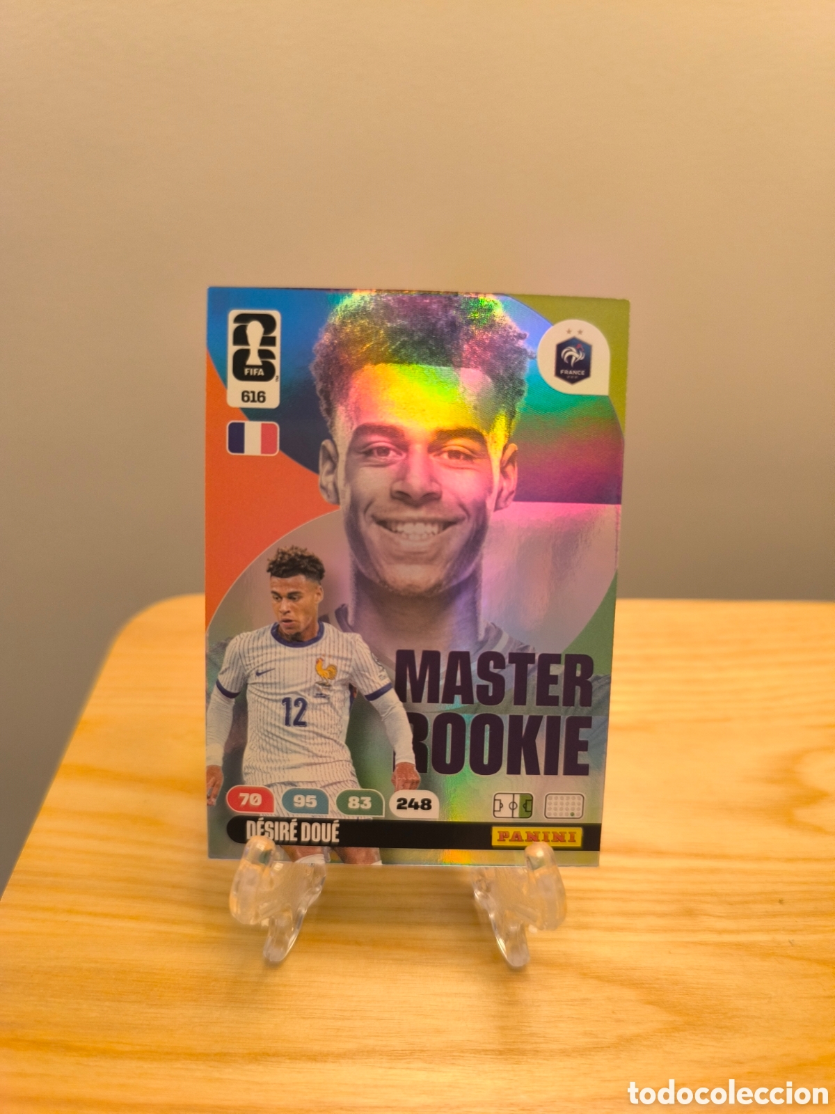 Cromos de Futebol: Desire Doue MASTER ROOKIE Adrenalyn XL FIFA world cup 2026