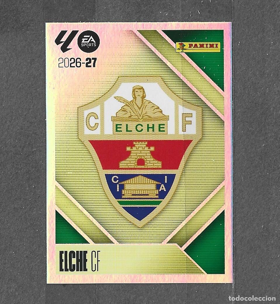 Cromos de f&uacute;tbol: Liga este 26/27 - Escudo - N&deg; 1 - Elche CF