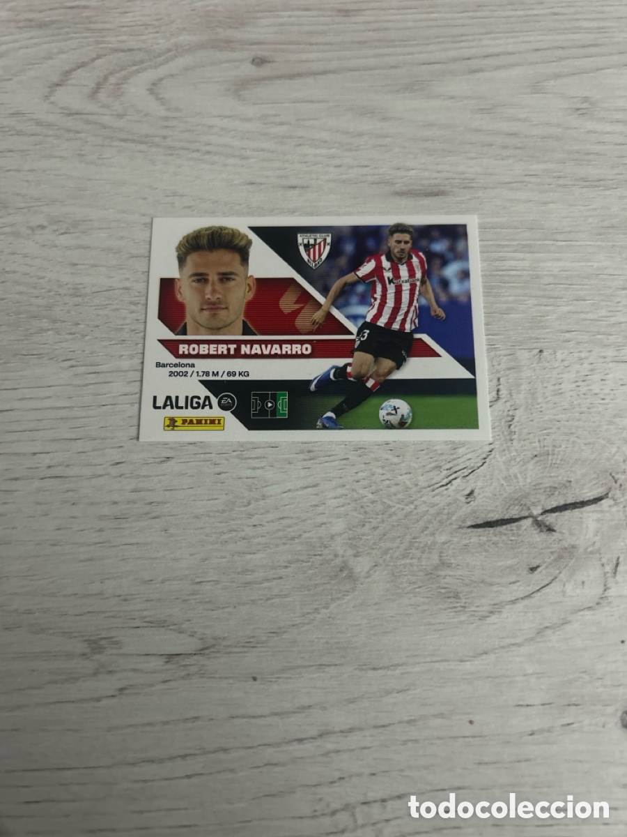 Fu&szlig;ball-Sticker: Robert Navarro 17A 17 A Athletic Club Liga Este 2026/27 26-27 Panini