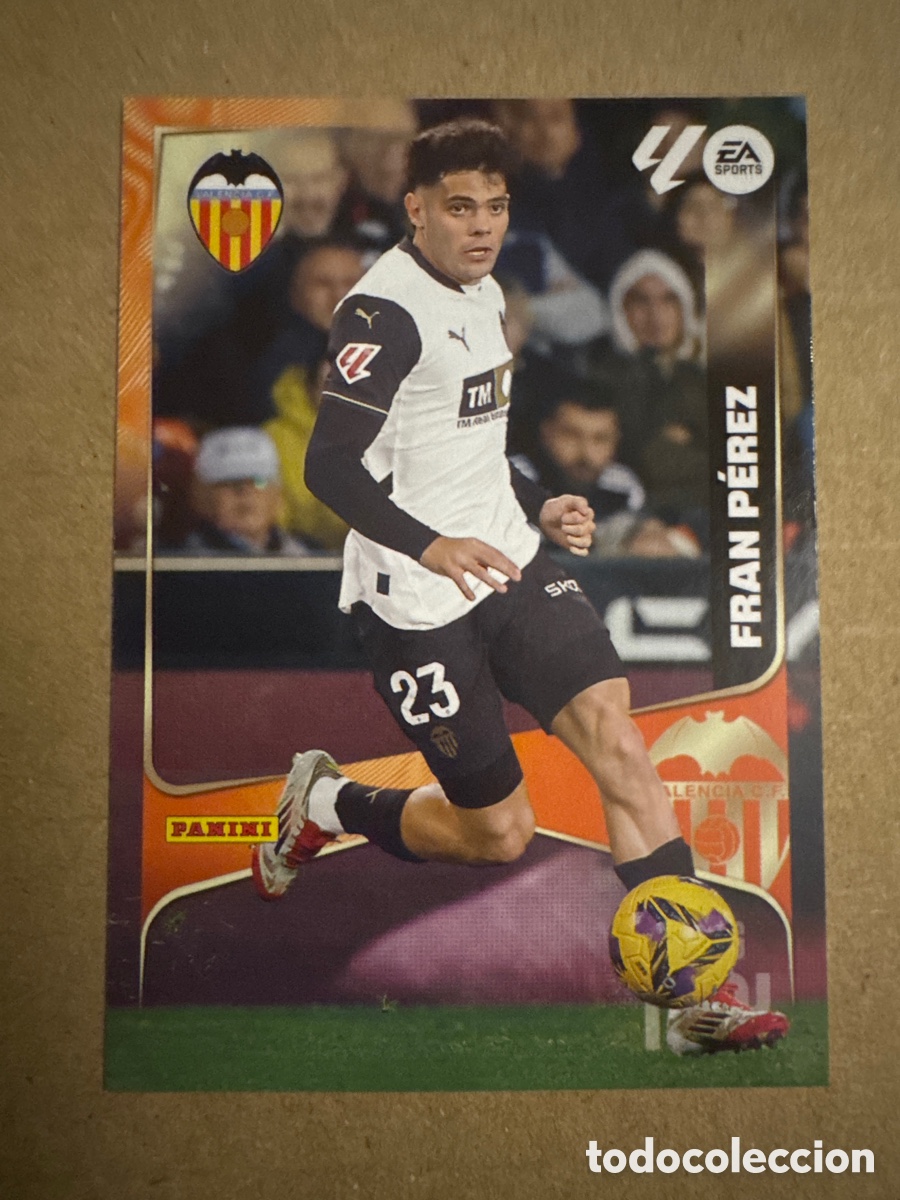 Fu&szlig;ball-Sticker: # 358 Fran P&eacute;rez Valencia Megacracks 25 26 2025 2026 MGK