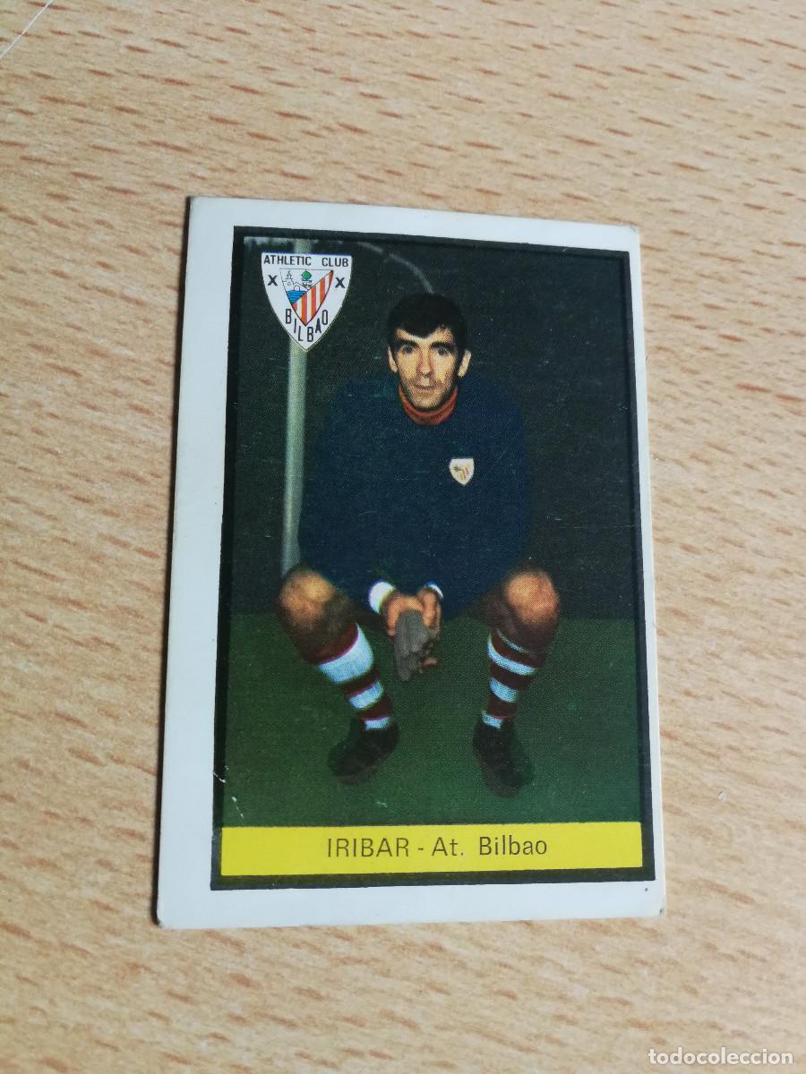 Fu&szlig;ball-Sticker: Iribar At de Bilbao Album Fher DISGRA 1972/73, versi&oacute;n noche, muy dif&iacute;cil
