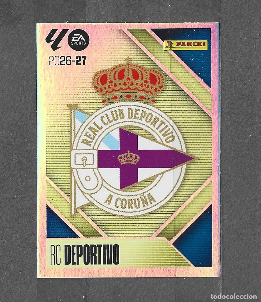 Cromos de f&uacute;tbol: Liga este 26/27 - Escudos - N&deg; 1 - RC Deportivo