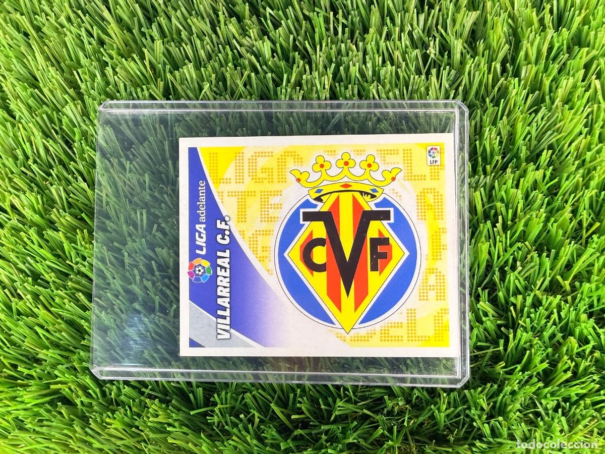 Cromos de f&uacute;tbol: N&ordm; 21 Villarreal CF Escudos Liga Adelante Liga Este 12 13