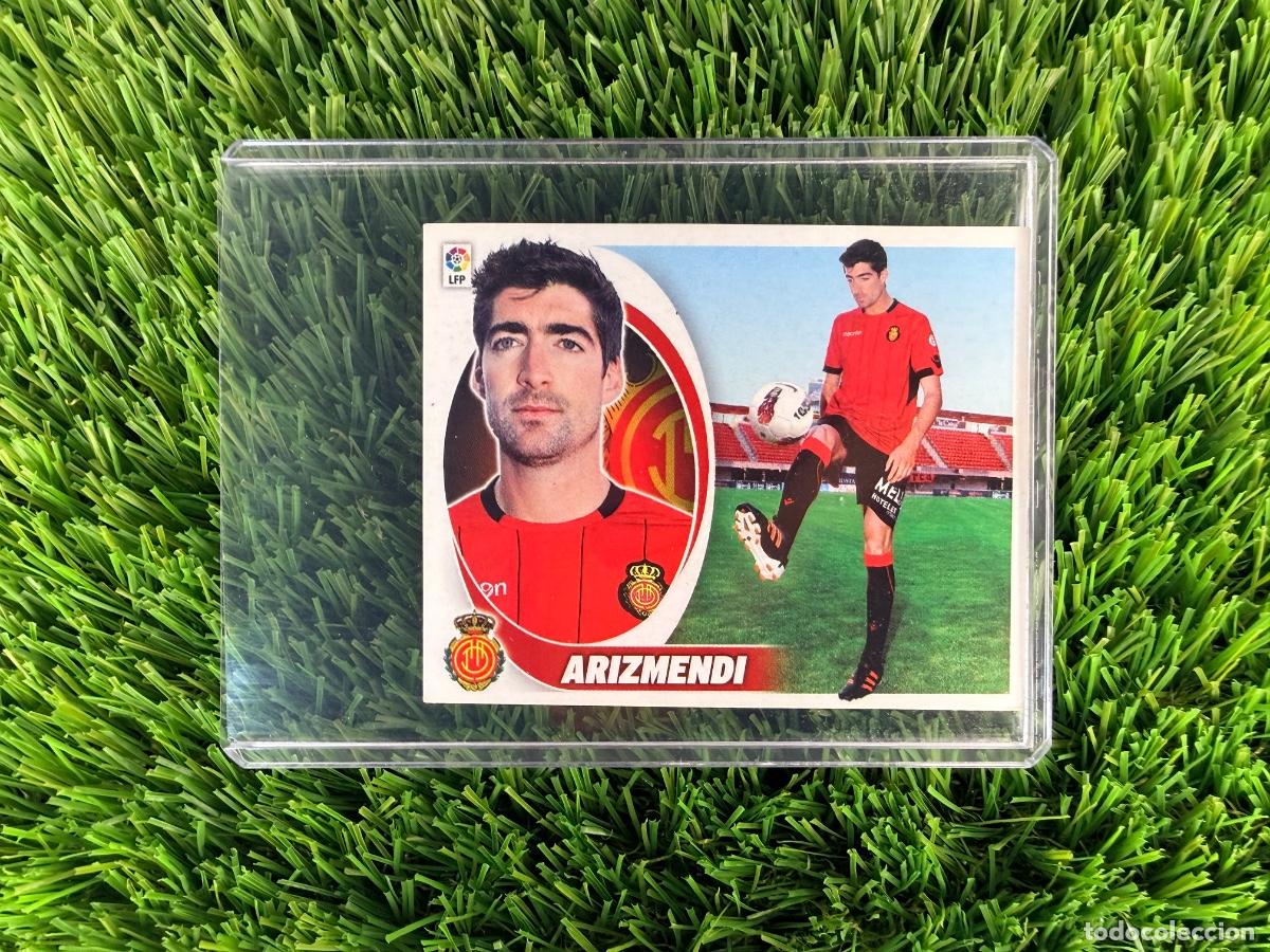 Cromos de f&uacute;tbol: N&ordm; 1 Arizmendi &Uacute;ltimos Fichajes RCD Mallorca Liga Este 12 13