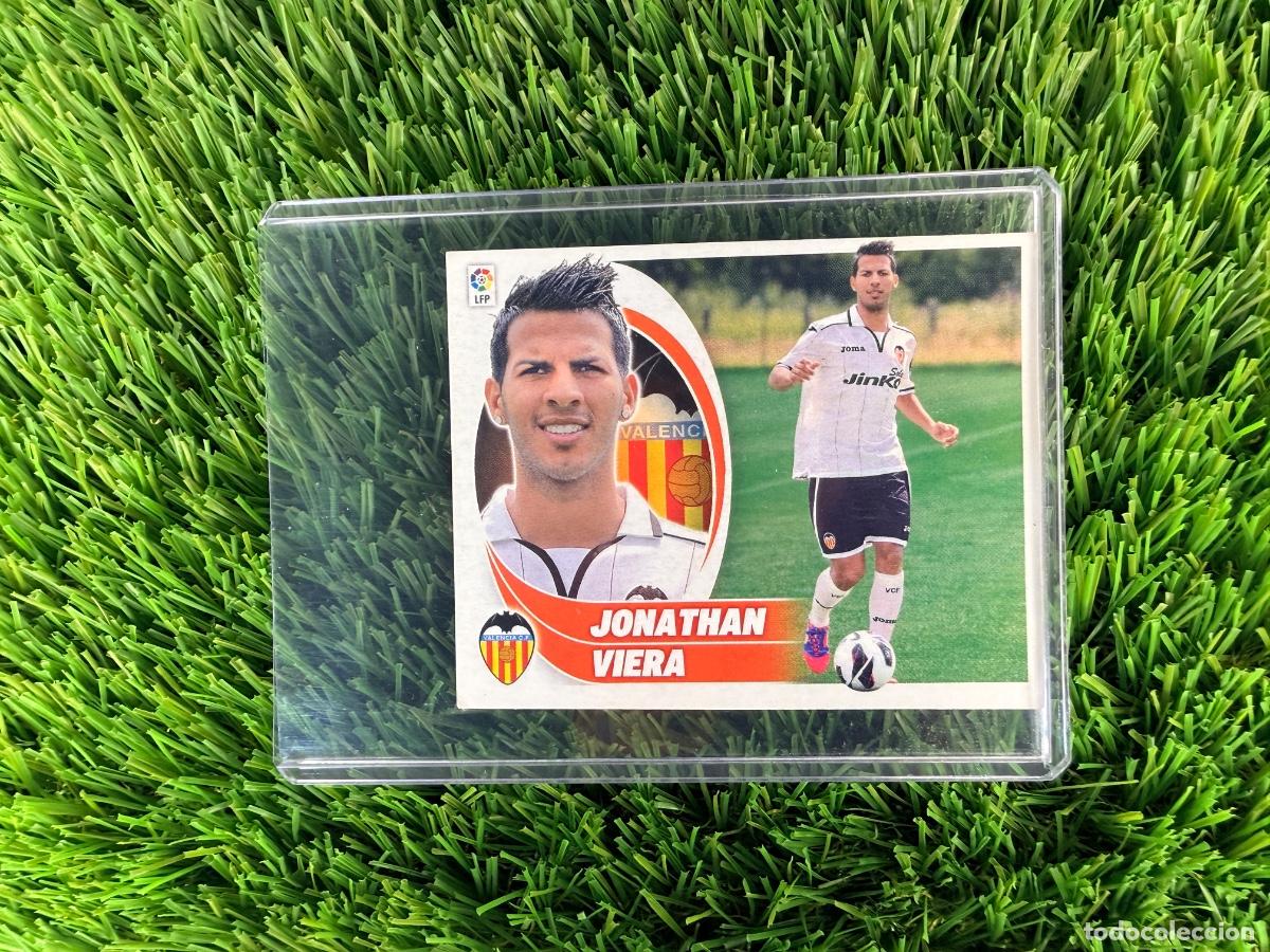 Cromos de f&uacute;tbol: N&ordm; 7 Jonathan Viera &Uacute;ltimos Fichajes Valencia CF Liga Este 12 13