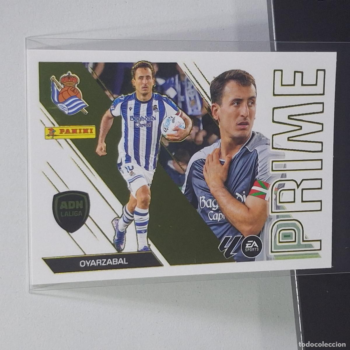 Cartes &agrave; collectionner de Football: D10 11 OYARZABAL REAL SOCIEDAD ADN PRIME PANINI LIGA ESTE 26 27 2026 2027 STICKER