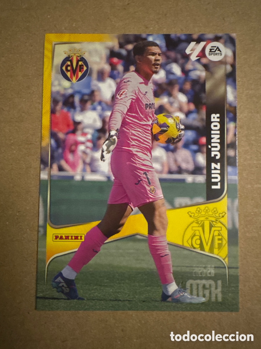 Cartes &agrave; collectionner de Football: # 362 Luiz Junior Villarreal Megacracks 25 26 2025 2026 MGK