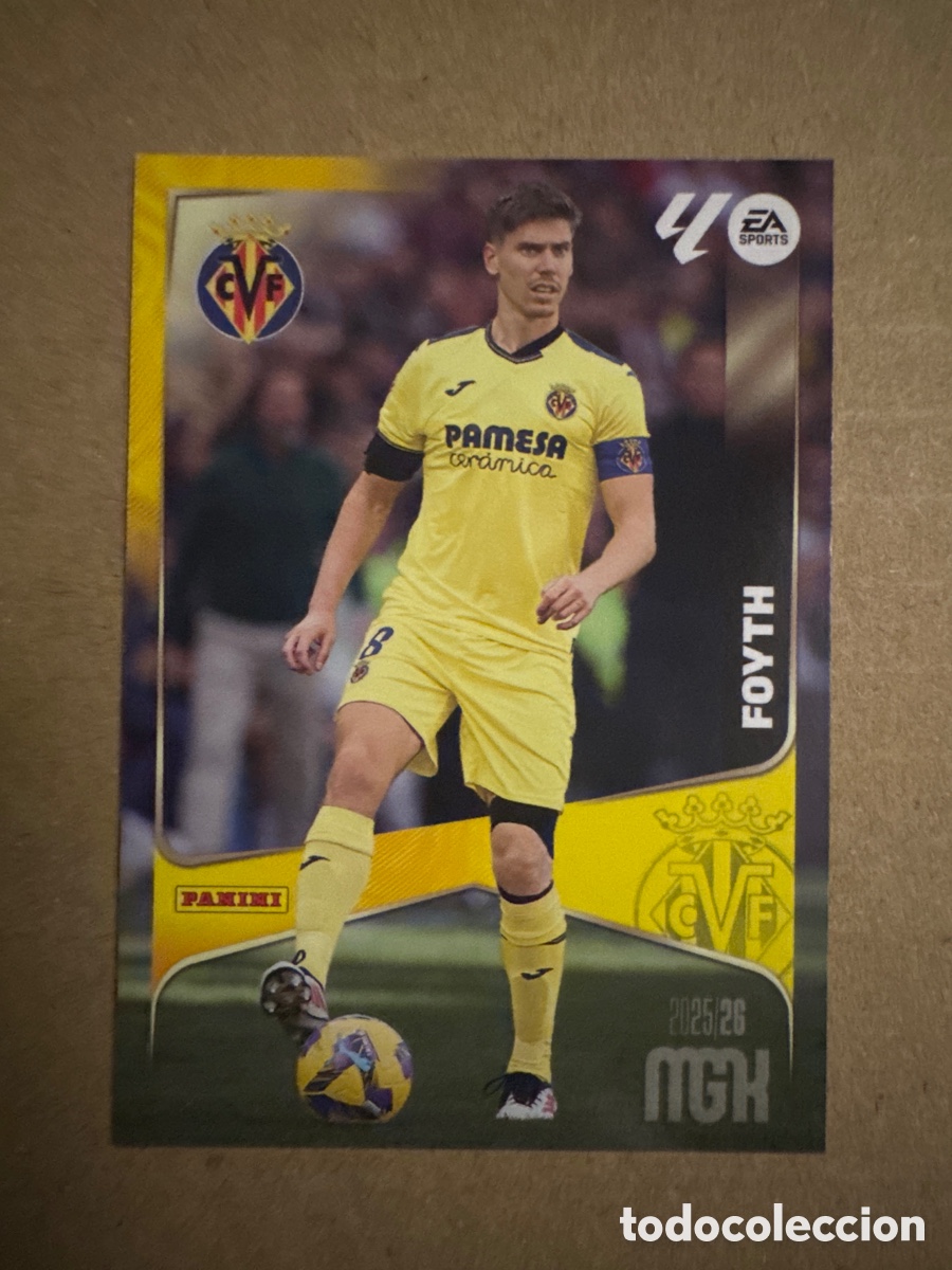 Cromos de f&uacute;tbol: # 365 Foyth Villarreal Megacracks 25 26 2025 2026 MGK