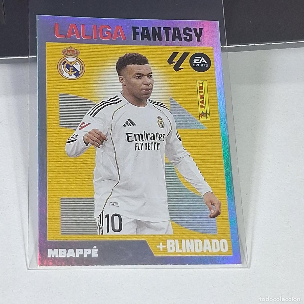 Cromos de f&uacute;tbol: D10 9 MBAPPE REAL MADRID LALIGA FANTASY PANINI LIGA ESTE 26 27 2026 2027 STICKER