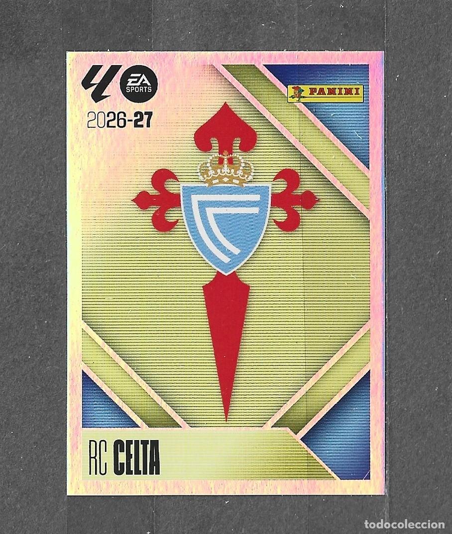 Cromos de f&uacute;tbol: Liga este 26/27 - Escudo - N&deg; 1 - RC Celta