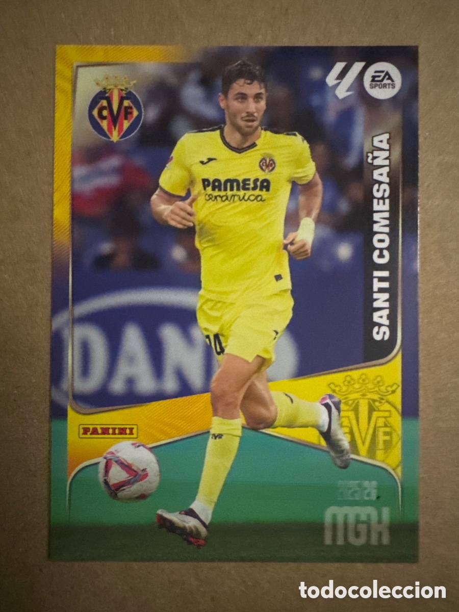 Cromos de f&uacute;tbol: # 369 Santi Comesa&ntilde;a Villarreal Megacracks 25 26 2025 2026 MGK