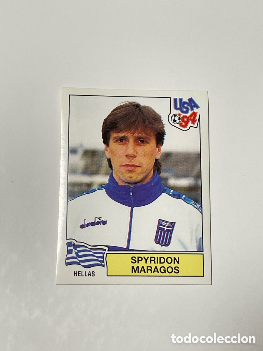 Cromos de f&uacute;tbol: Spyridon Maragos Grecia Panini USA &lsquo;94 #275