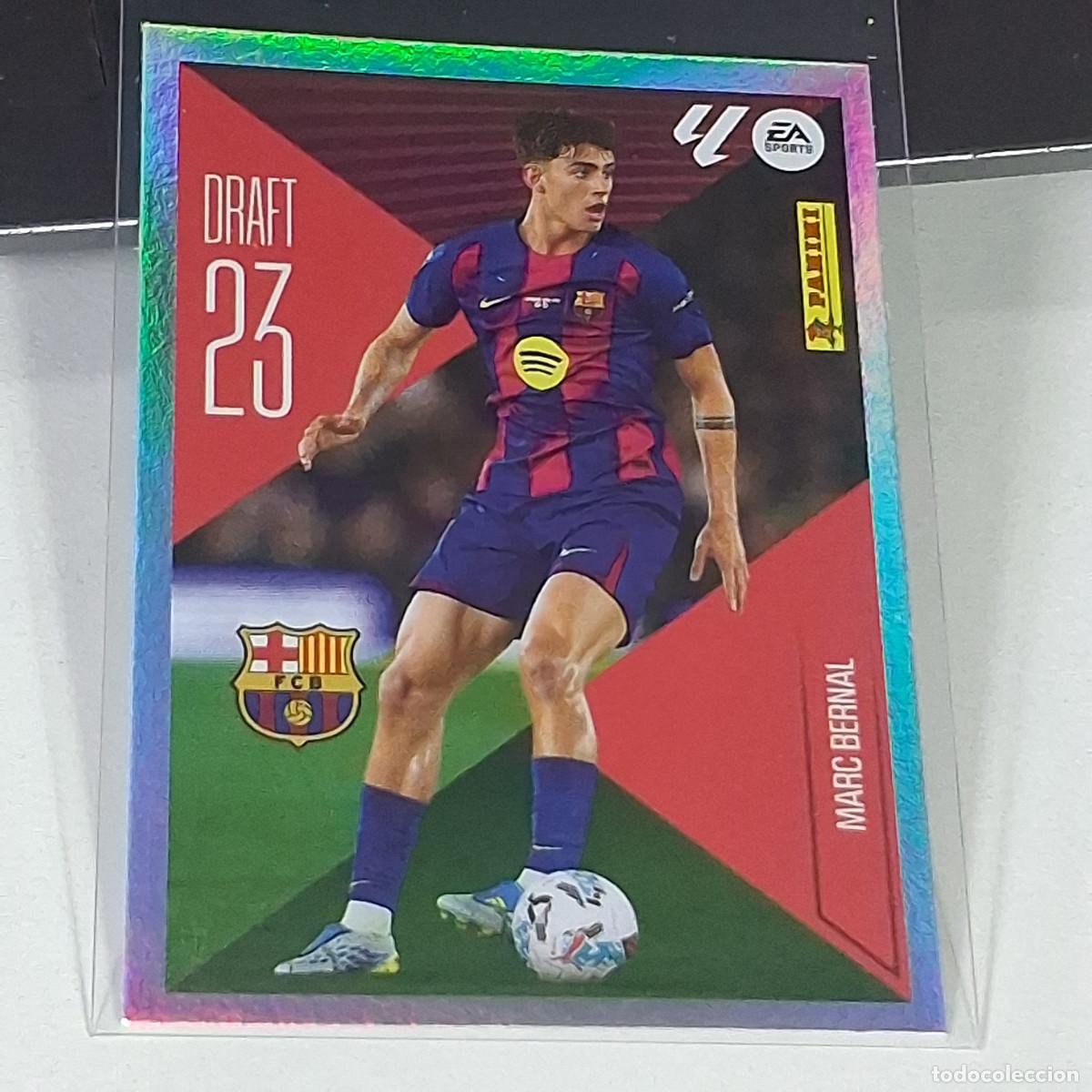 Cromos de f&uacute;tbol: D10 15 MARC BERNAL BARCELONA DRAFT 23 PANINI LIGA ESTE 26 27 2026 2027 STICKER