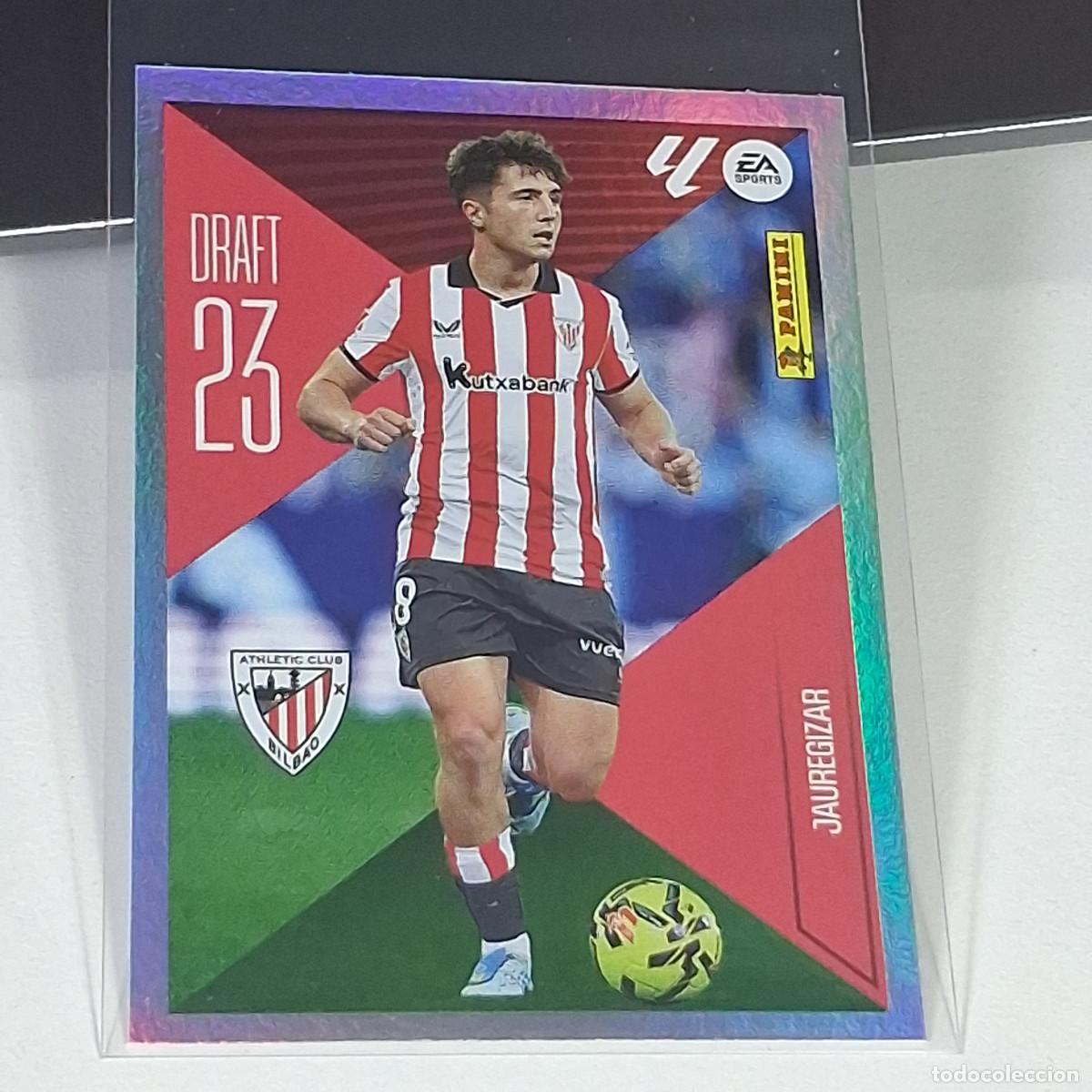 Cromos de f&uacute;tbol: D10 11 JAUREGIZAR ATHLETIC BILBAO DRAFT 23 PANINI LIGA ESTE 26 27 2026 2027 STICKER