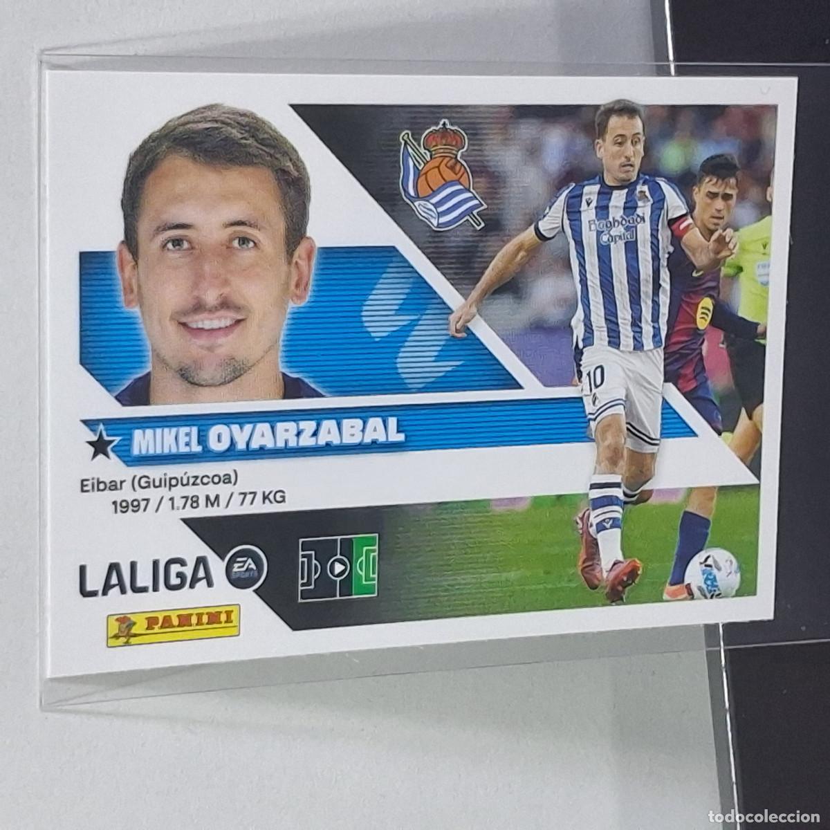 Cromos de f&uacute;tbol: D10 20 OYARZABAL REAL SOCIEDAD PANINI LIGA ESTE 26 27 2026 2027 STICKER