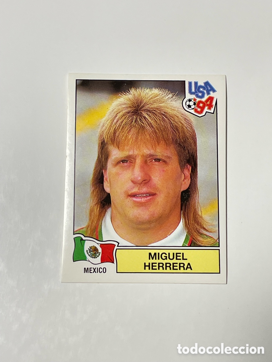 Cromos de f&uacute;tbol: Miguel Herrera M&eacute;xico Panini USA &lsquo;94 #364