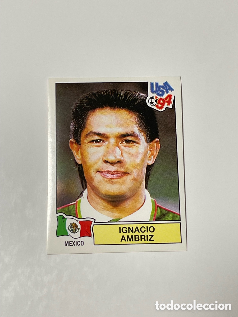 Cromos de f&uacute;tbol: Ignacio Ambriz M&eacute;xico Panini USA &lsquo;94 #362