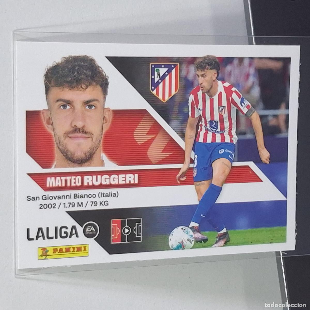 Cromos de f&uacute;tbol: D10 10 RUGGERI ATLETICO DE MADRID PANINI LIGA ESTE 26 27 2026 2027 STICKER