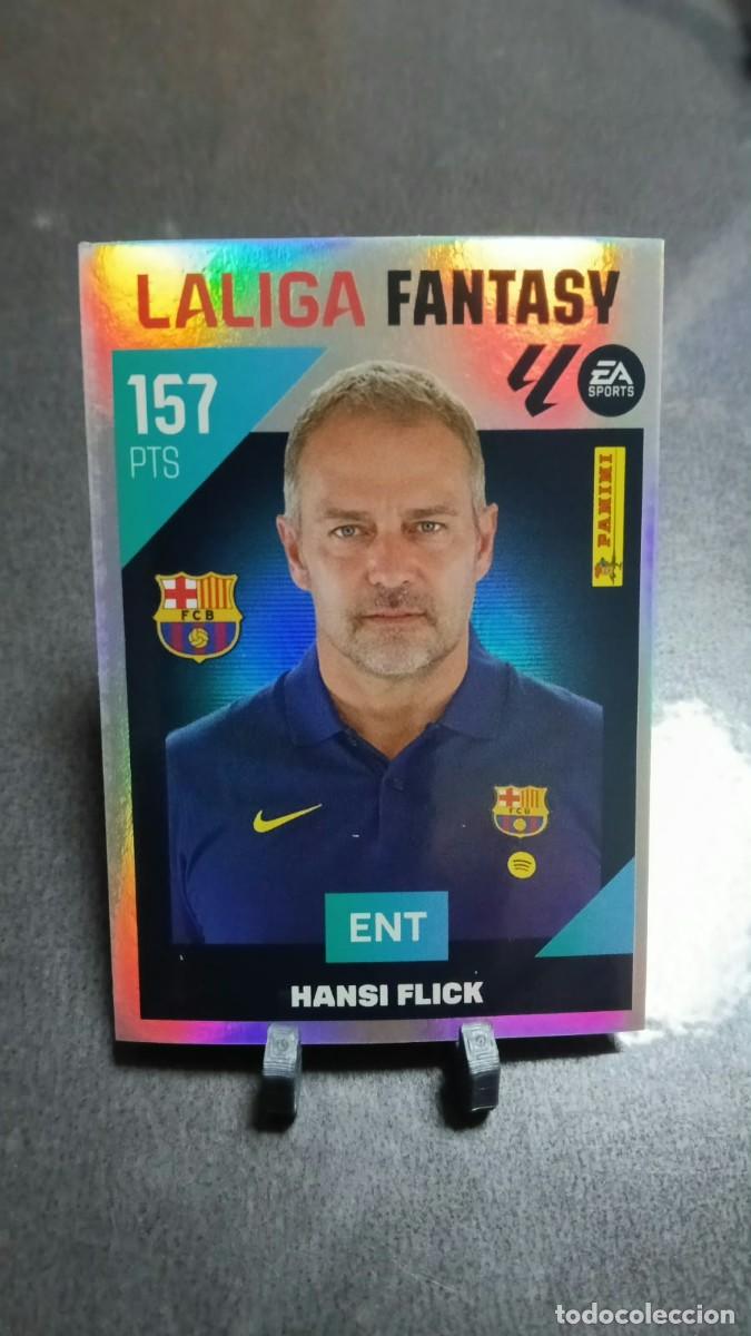 Cromos de f&uacute;tbol: Hansi Flick Laliga Fantasy 1 Barcelona Ediciones Liga este 26 27 2026 2027