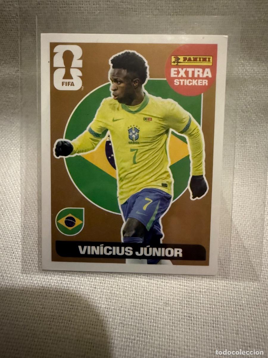 Cromos de f&uacute;tbol: Extrasticker Vinicius Jr Bronce mundial 2026