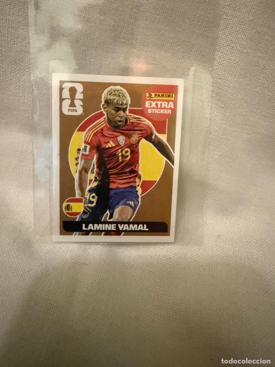 Cromos de f&uacute;tbol: Extrasticker Bronce Lamine Yamal mundial 2026