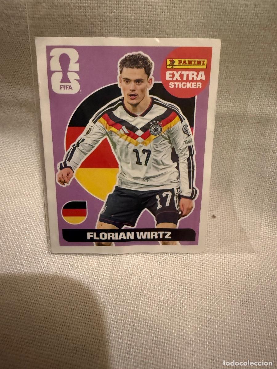 Cromos de f&uacute;tbol: Extrasticker Base Florian Wirtz mundial 2026