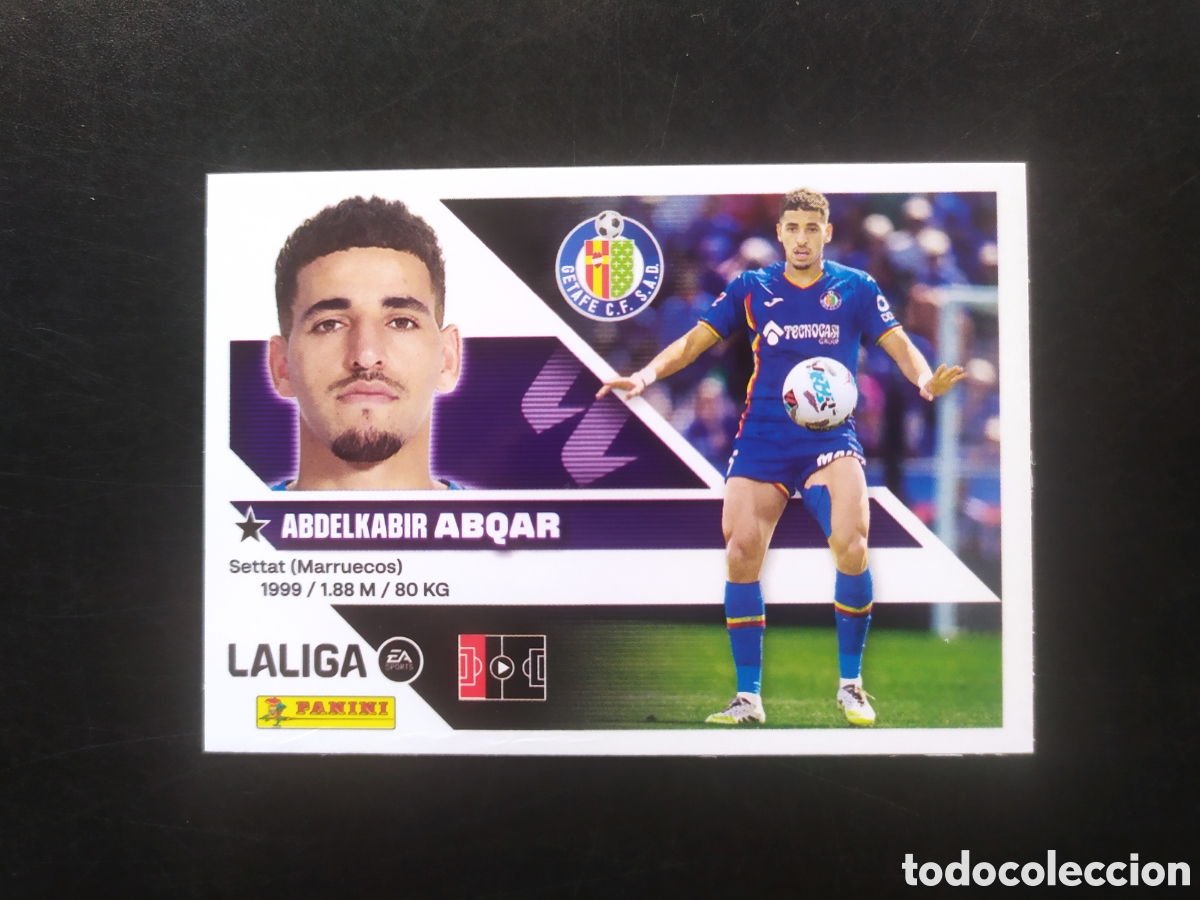 Cromos de f&uacute;tbol: Liga este 2026 2027 26 27 panini Abqar n&deg; 8 Getafe