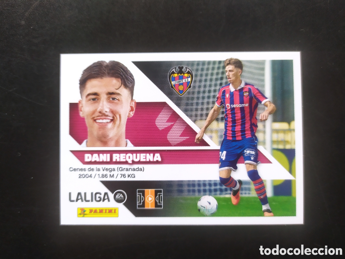 Cromos de f&uacute;tbol: Liga este 2026 2027 26 27 panini Requena n&deg; 13 Levante