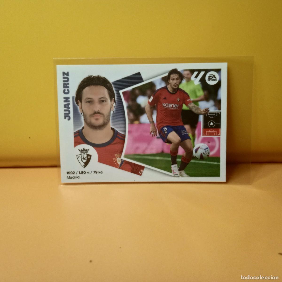 Cromos de f&uacute;tbol: EDICIONES ESTE 2024 2025 24 25 C AT OSASUNA JUAN CRUZ 10