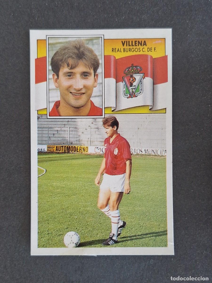 Cromos de f&uacute;tbol: L3 ALEJANDRO REAL BURGOS C. F. FICHAJE 27 LIGA ESTE 1990 1991 90 91 DESPEGADO RECUPERADO