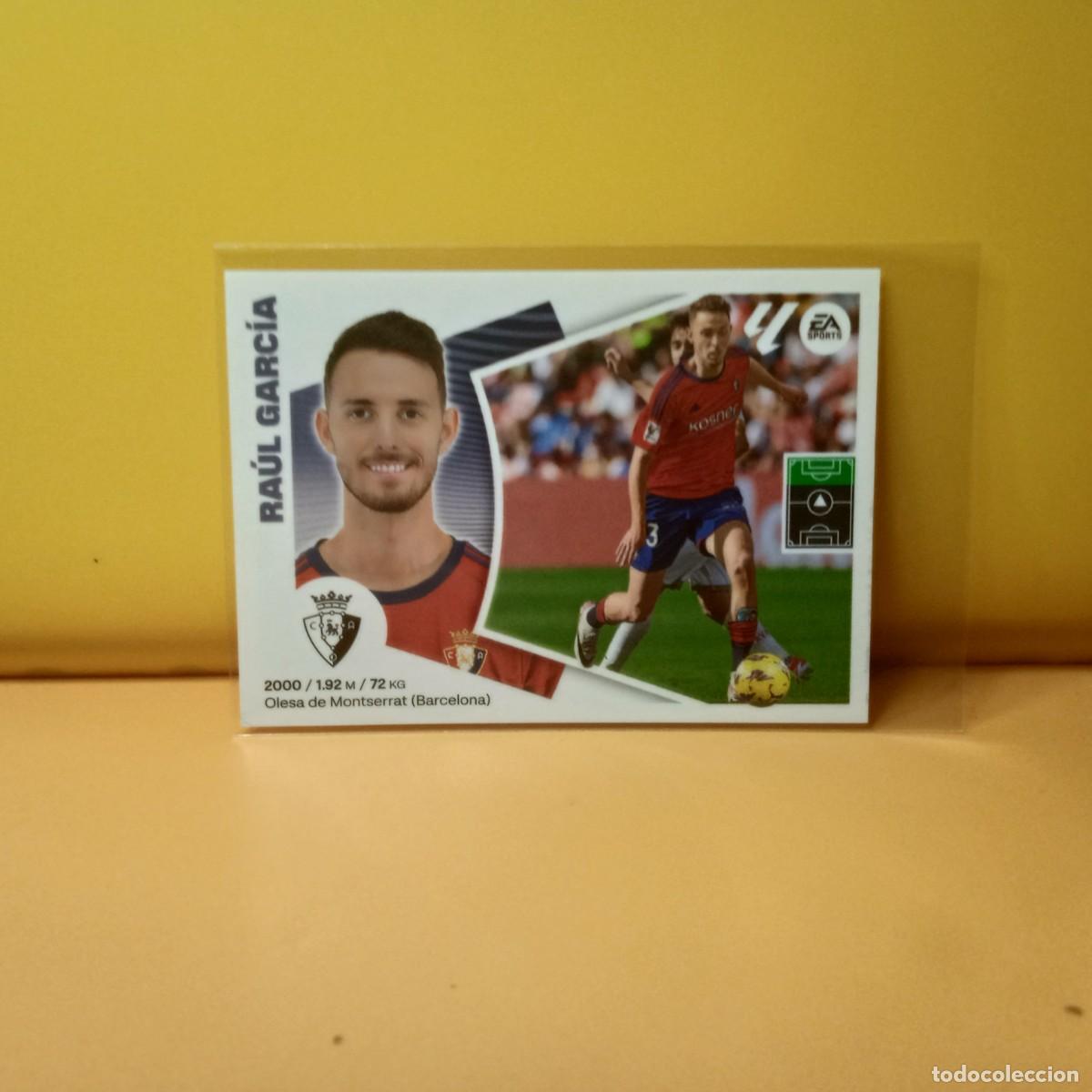Cromos de f&uacute;tbol: EDICIONES ESTE 2024 2025 24 25 C AT OSASUNA RA&Uacute;L GARC&Iacute;A 18