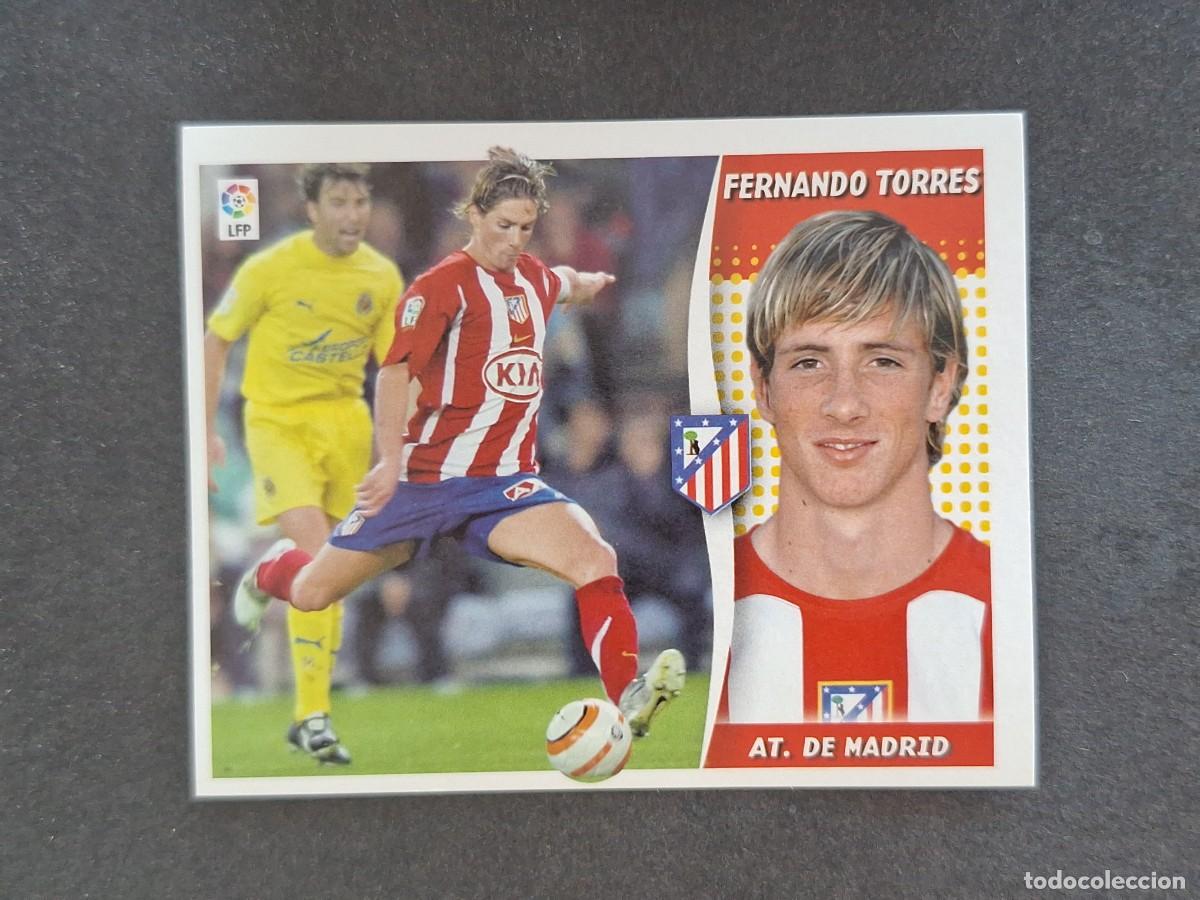 Football Stickers: L7 FERNANDO TORRES ATLETICO DE MADRID LIGA ESTE 2006 2007 06 07 NUNCA PEGADO SIN PEGAR
