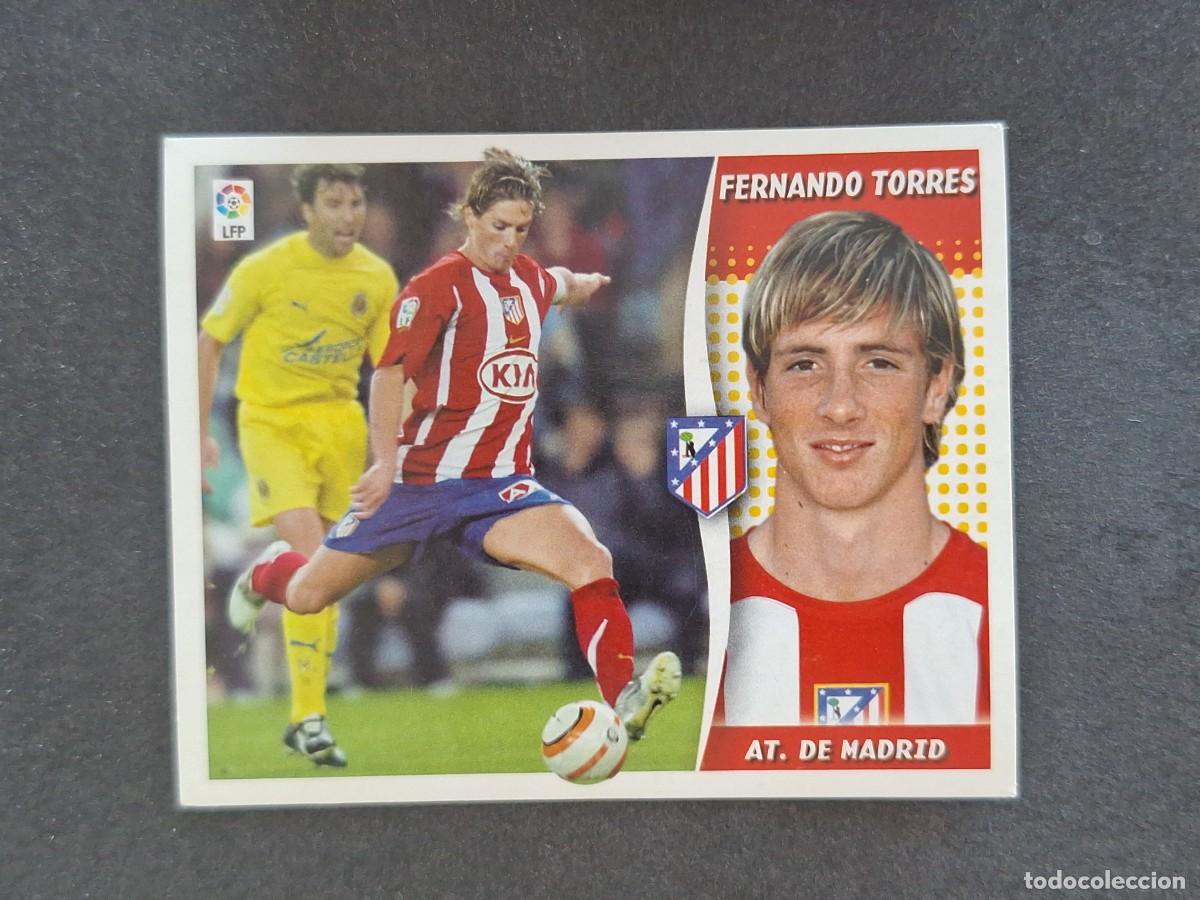 Football Stickers: L7 FERNANDO TORRES ATLETICO DE MADRID LIGA ESTE 2006 2007 06 07 NUNCA PEGADO SIN PEGAR